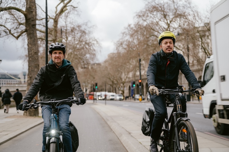 ebike in winter