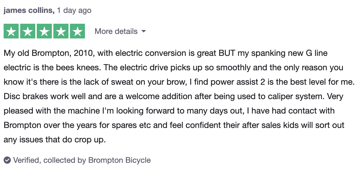 Brompton G Line