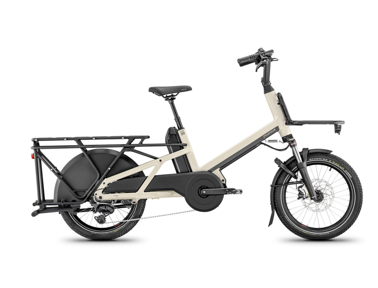 Moustache Lundi 20 Cargo 3 electric family cargo bike