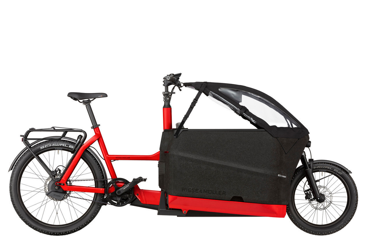 Riese & M&uuml;ller Packster2 70 family cargo bike with child box